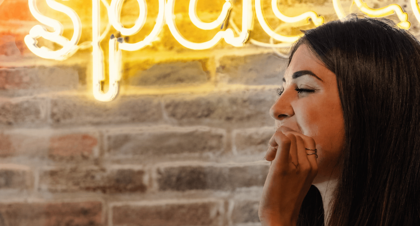 Insegna al neon Spacca